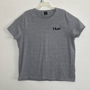 HUEL Women’s Light Gray T Shirt Size XL